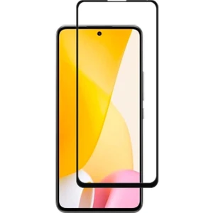 Xiaomi Mi 12 Lite ile Uyumlu Çerçeveli Tam Kaplayan Temperli Ekran Koruyucu - FC003