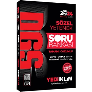Yediiklim Yayınları 2024 ALES Sözel Yetenek Tamamı Çözümlü Soru Bankası