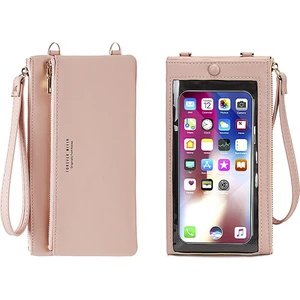 Telefon Çantası Dokunmatik Ekran Omuz Çantası Cüzdan Çantası (Yurt Dışından)