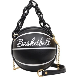 Kadın Basketbol Şekilli Mini Zincir Çanta Omuz Messenger Çanta (Yurt Dışından)