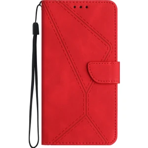 Zsunsky Shop Realme 10 4g Için Dikişli Kabartmalı Deri Kılıf (Yurt Dışından)