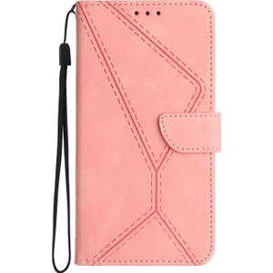Zsunsky Shop Realme C53 Için Dikişli Kabartmalı Deri Kılıf (Yurt Dışından)