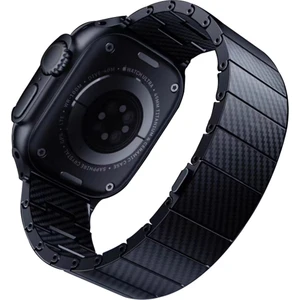 Apple Watch Ultra 49MM Fuchsia Krd-90 600D Akıllı Saat Karbon Fiber Kordon