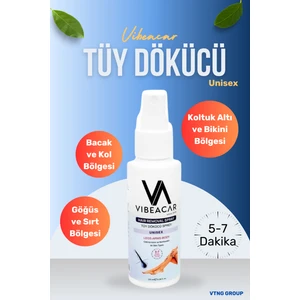 Tüy Dökücü Krem Sprey Pürüzsüz Bir Cilt İçin 100 ml