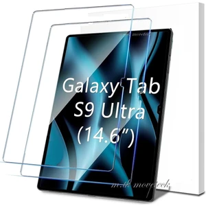 M.TK Moveteck Samsung Galaxy Tab S9 Ultra 14.6 Inç Tablet Ekran Koruyucu Nano Full Kaplama Esnek Kırılmaz Cam SM-X910