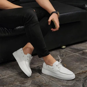 Sail Laker's Sail Lakers - Beyaz Deri Erkek Günlük Ayakkabı