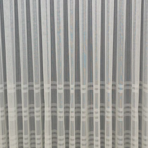 Tül Shop Tül Perde Ağır Gramajlı Sıra Bantlı Sade Kullanışlı  Tül Perde 1x2 Seyrek Pileli Tül Perde