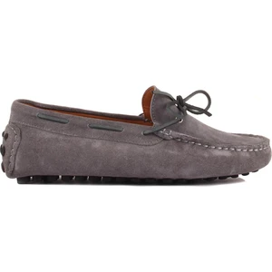 Sail Lakers - Gri Süet Erkek Loafer