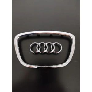 Audi A4 B8.5 Direksiyon Krom Çerçeve - A4 B8.5 Airbag Kapağı Çerçeve Amblem