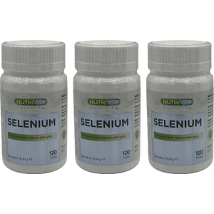 Nutrivita Nutrition Selenium 200 mcg Selenyum 3 x 120 Tablet