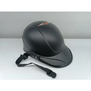 Helmet Yerli Üretim-Mat Siyah Jokey Motosiklet Kaskı