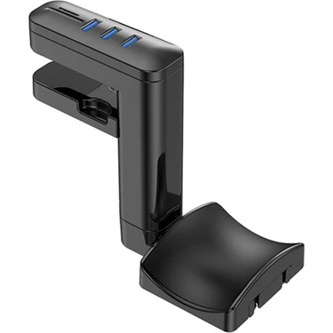Daily Link Dailylink Kulaklık Stand 360° Dönebilen 3 USB Port Micro Sd Kart Okuyuculu Kulaklık