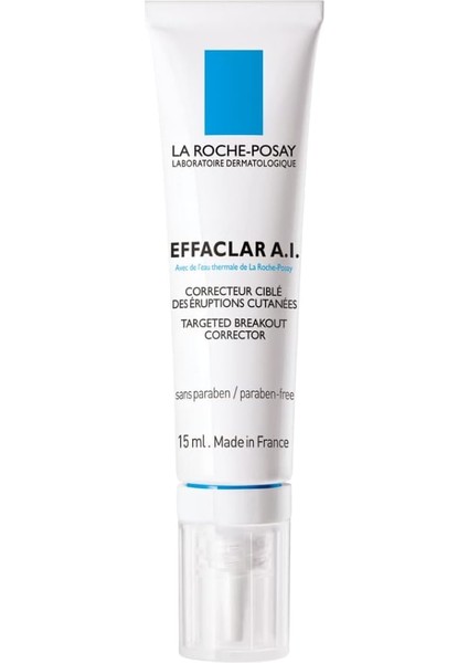 La Roche-Posay Effaclar A.ı. Lokal Bakım Kremi (15 Ml)