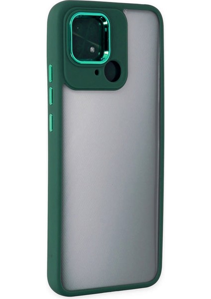 Xiaomi Redmi 10C Kılıf Dora Kapak - Haki Yeşil 300099