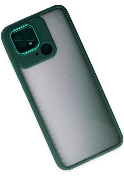 Xiaomi Redmi 10C Kılıf Dora Kapak - Haki Yeşil 300099