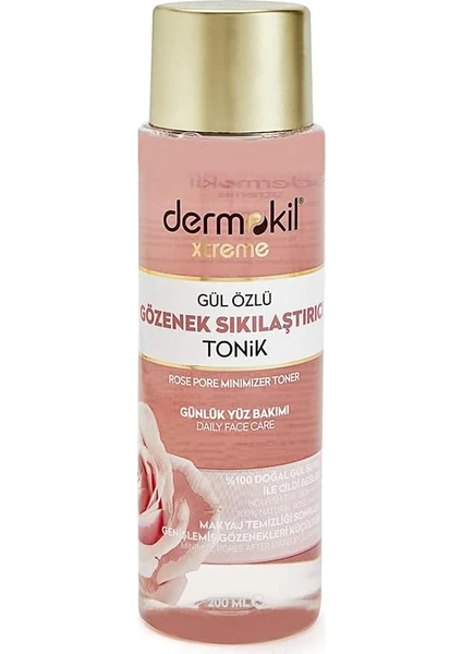 Dermokil Gül Özlü Gözenek Sıkılaştırıcı Tonik (200 Ml)