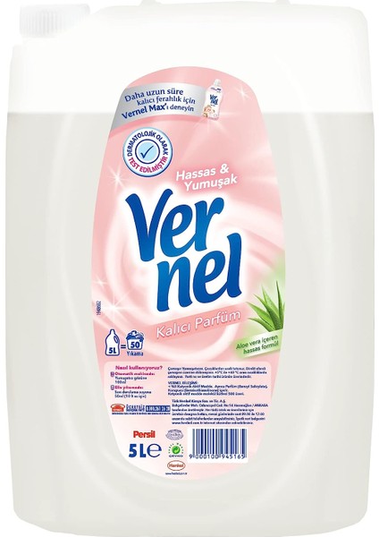 Hassas & Yumuşak E Vera 5000 ml
