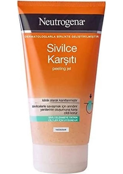 Visibly Sivilce Karşıtı Pürüzsüzleştirici Peeling, 150 ml