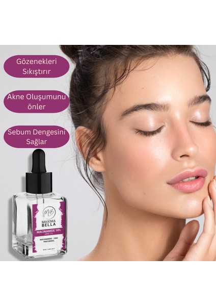 Akne Önleyici Niacinamide Cilt Bakım Serumu |40 Ml|