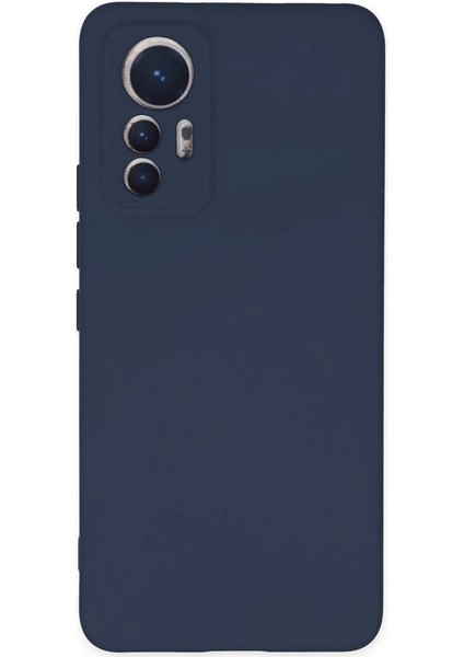 Xiaomi Mi 12 Lite Kılıf Nano Içi Kadife Silikon - Lacivert 300099