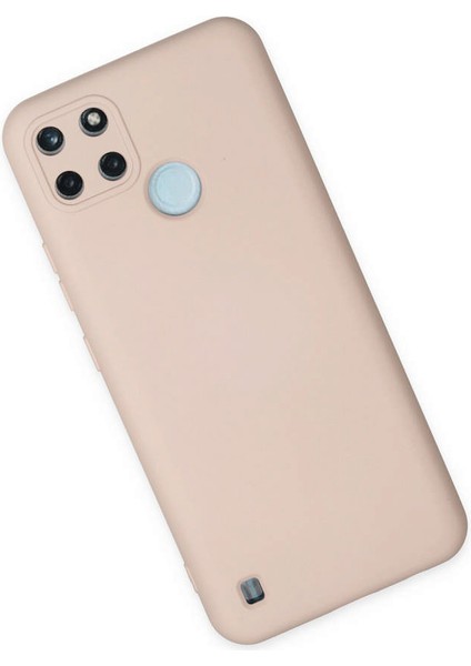 Realme C25Y Kılıf Nano Içi Kadife Silikon - Pudra 300099 fiyatları