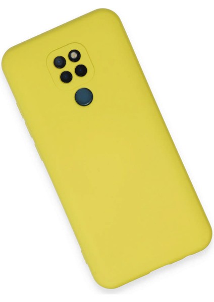 General Mobile Gm 20 Kılıf Nano Içi Kadife Silikon - Sarı 300099