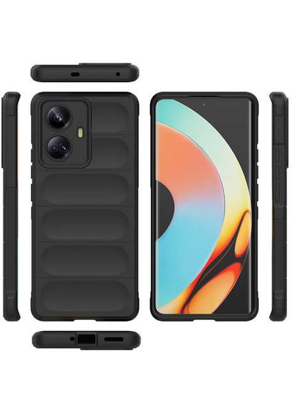 Realme 10 Pro 5g Kılıf Optimum Silikon - Koyu Yeşil Nrmsa