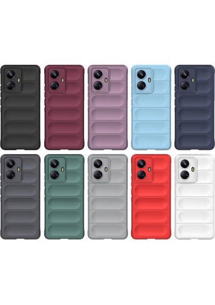 Realme 10 Pro 5g Kılıf Optimum Silikon - Koyu Yeşil Nrmsa