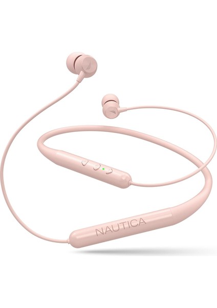 Nautica B310 Stereo Boyun Askılı Kablosuz Kulak Içi Sporcu Kulaklık Pembe