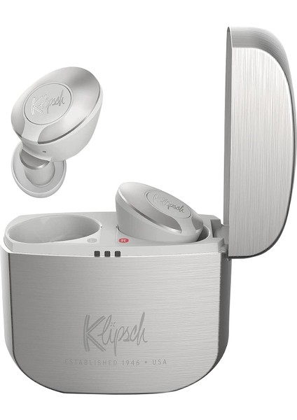 Trendy Shop Klipsch T5 Iı True Wireless Anc Kablosuz Kulak Içi Bluetooth Kulaklık Gümüş