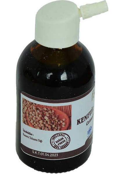 melekstore Farmaex Kenevir Tohumu Yağı Soğuk Press 50 ml