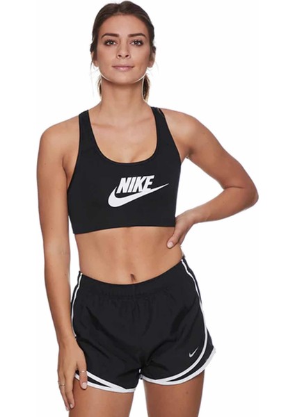 Swoosh Futura Bra Kadın Bra Sporcu Sütyeni 899370-010-SIYAH