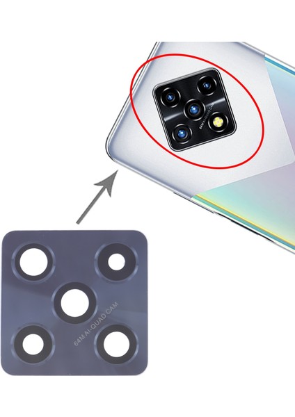 Zero 8 Kamera Lensi Camı X687