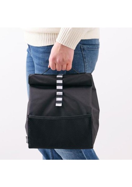 Yemek Çantası Siyah 22X17X35 cm Meridyendukkan Asılabilir Yemek Çantası Maks.5 kg Saklama
