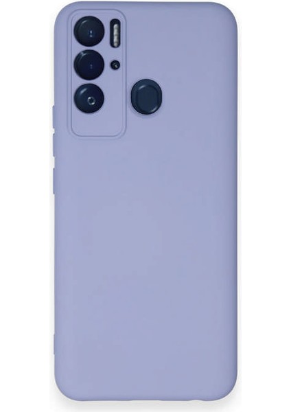 Tecno Pova Neo Kılıf Nano Içi Kadife Silikon - Lila 300099