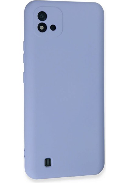 Realme C11 2021 Kılıf Nano Içi Kadife Silikon - Lila 300099 modelleri