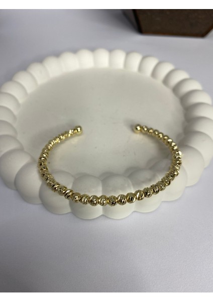 Dorika Gold Ayarlanabilir Kalıp Bileklik fırsatları