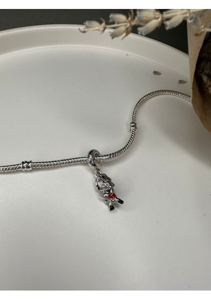 Gümüş S925 Damgalı Marvel Guardians Of The Galaxy Star-Lord Sallantılı Charm modelleri