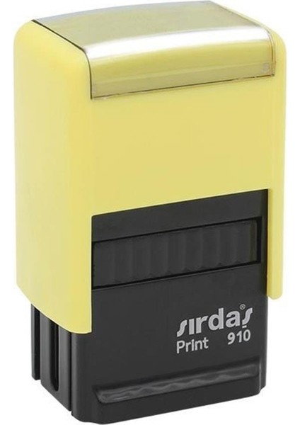 910 Isim Ünvan Kaşesi - Sarı Makina fiyatları