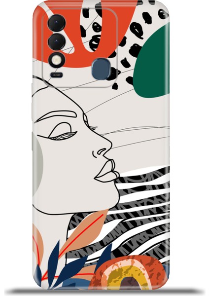 Tecno Spark 8t Kılıf Esnek Silikon Kamera Koruma 4K Desenli Özel Tasarım - Lulia fiyatları