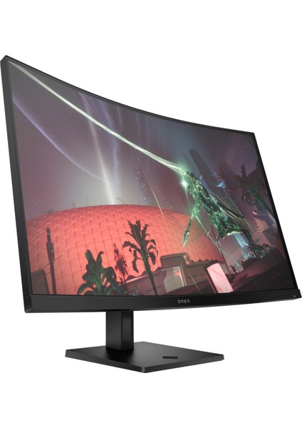 Hp Omen 32C  31,5 Inç Qhd  (2560 x 1440) 165Hz 1ms Va Amd Freesync Premium Kavisli Oyun Monitörü 780K6E9