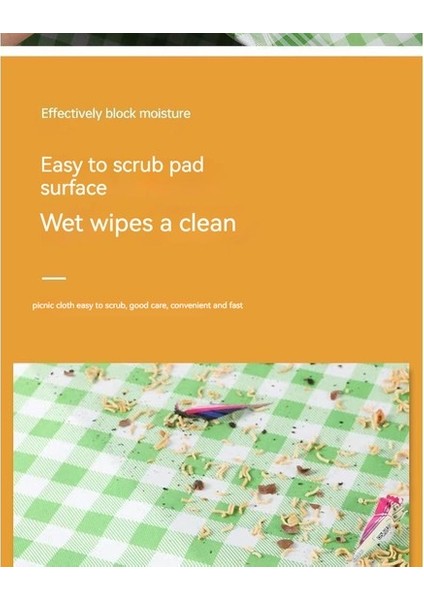 Kalın Su Geçirmez Piknik Örtüsü - Kırmızı (Yurt Dışından) fiyatları