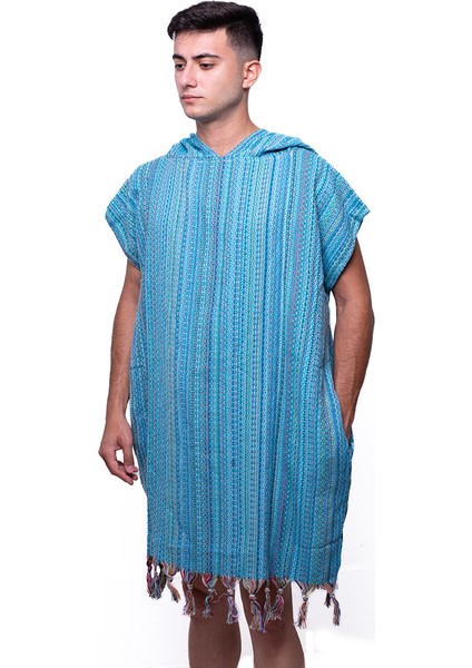 Pamuklu Karatezgah Dokuma Panço