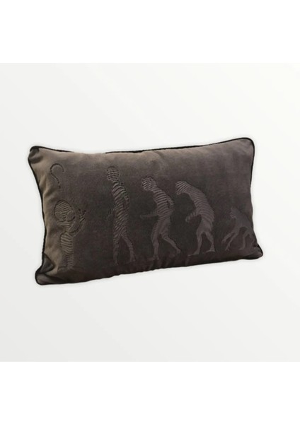 Antrasit Kadife Evrim Dekoratif Kırlent (30X45) fiyatları