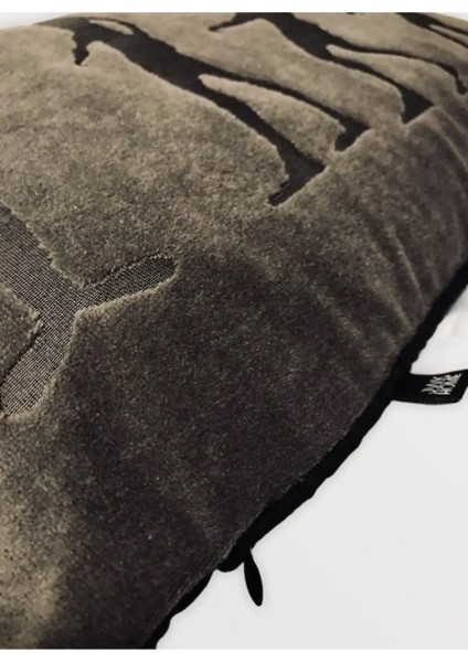 Antrasit Kadife Evrim Dekoratif Kırlent (30X45) indirimleri