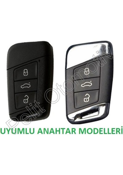 Ateca Anahtar Kılıfı Süperlüx Kırmızı (Sustasız)