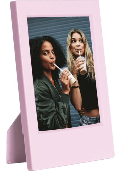 Instax Mini 12 Pembe Fotoğraf Makinesi-20'li Film-Çerçeve ve Kare Albüm Seti fiyatları
