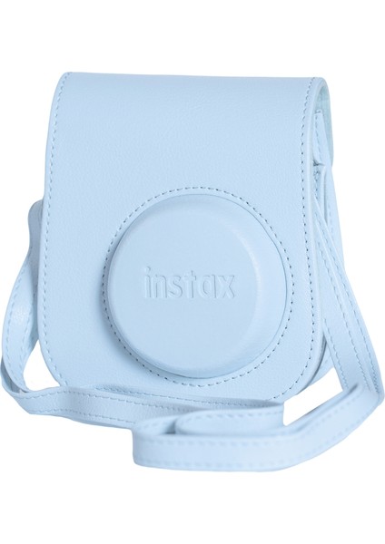 Instax Mini 12 Mavi Fotoğraf Makinesi-10'lu Film-Mini Albüm ve Deri Kılıf Seti fiyatları