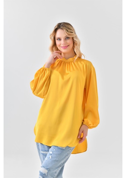 Kadın Tunik Sarı 30523
