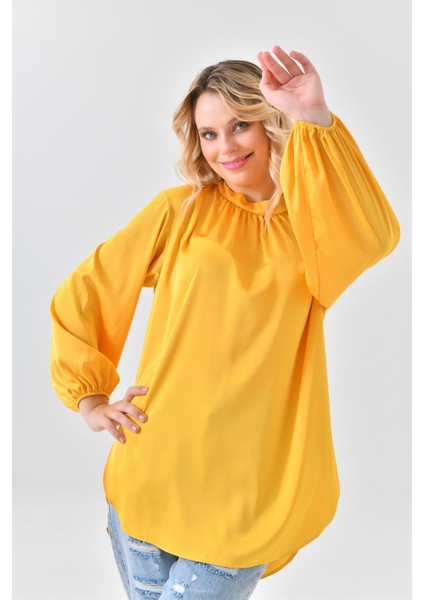 Kadın Tunik Sarı 30523
